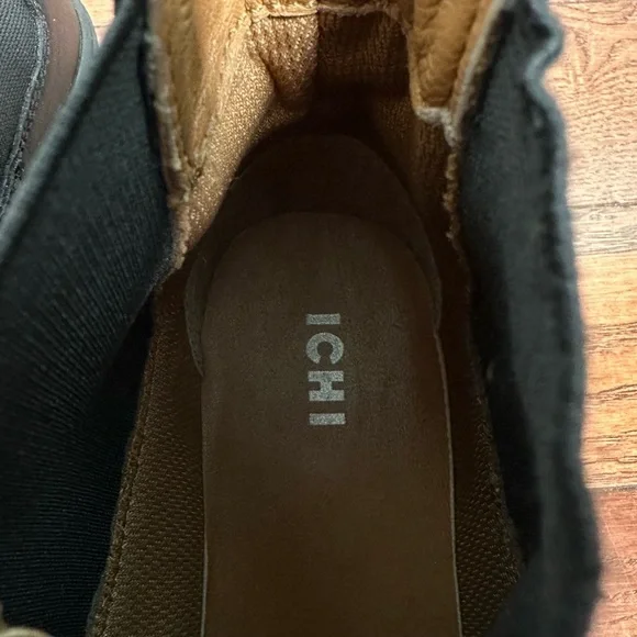 ICHI Women’s Jemma Leather Chelsea Ankle Boot - Picture 8 of 12